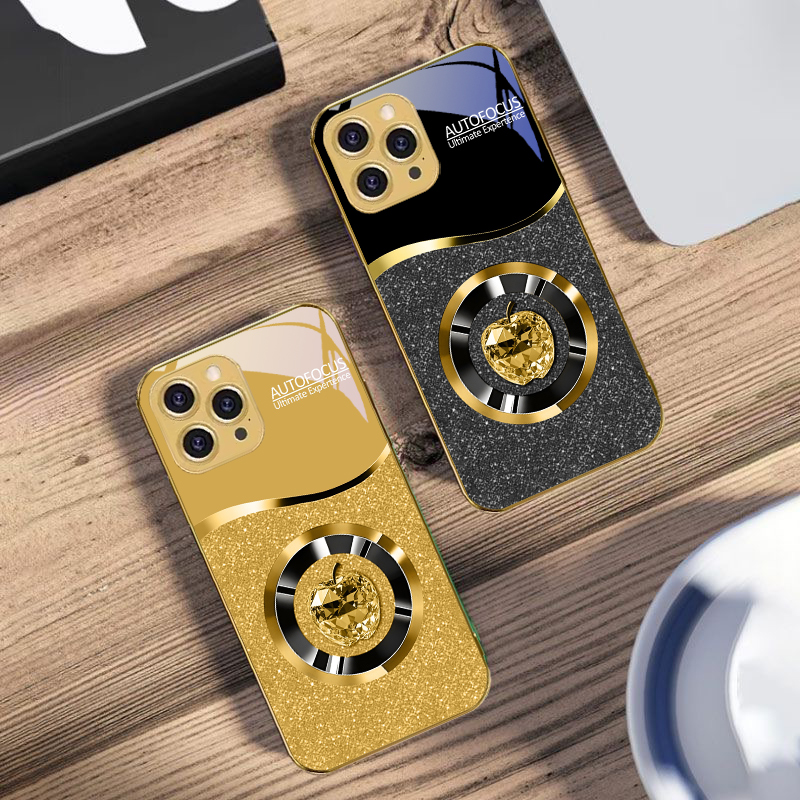 Screen Protector Film - Кристально-фиолетовый чехол для iPhone 16, 16Pro
