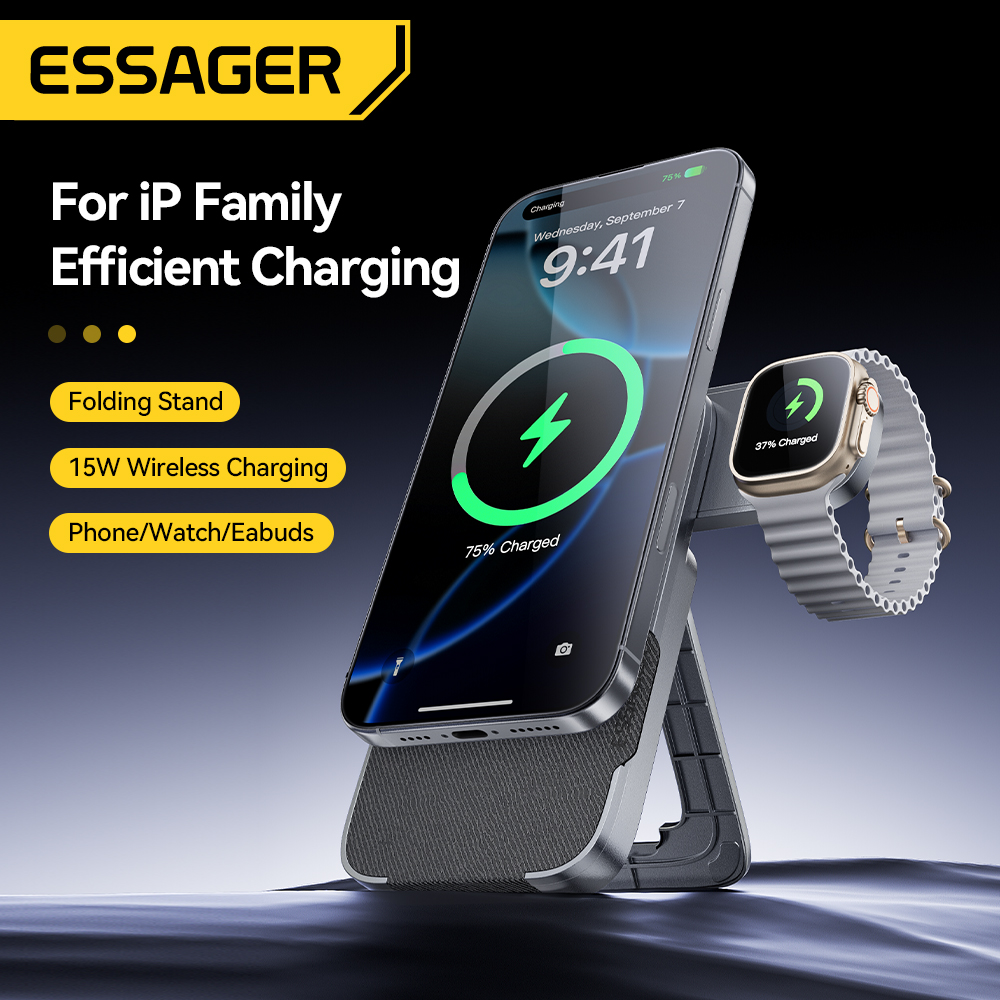 Essager 3-в-1 Портативная скла – обзор и цена Smartwatch Ac