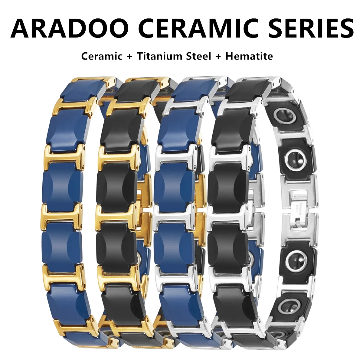Мечтательный синий керамически – обзор и цена Ceramic Link Bracelet