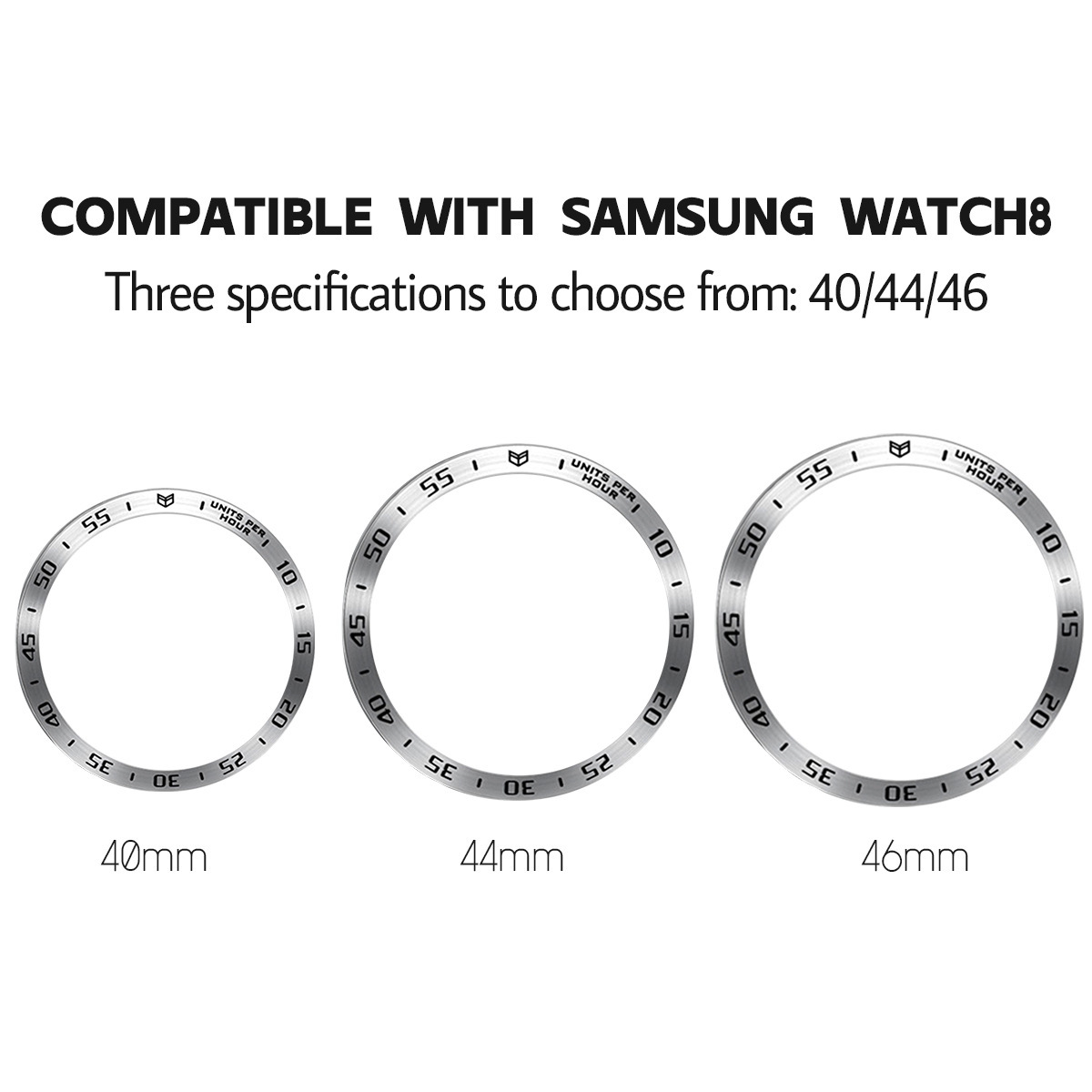 Защитное кольцо с металлическо – обзор и цена Accessories For Galaxy Watch 5