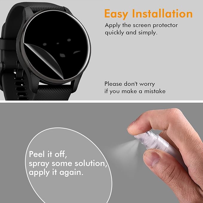 1-5 шт. гидрогелевая пленка дл – обзор и цена Garmin Smartwatch Accessories