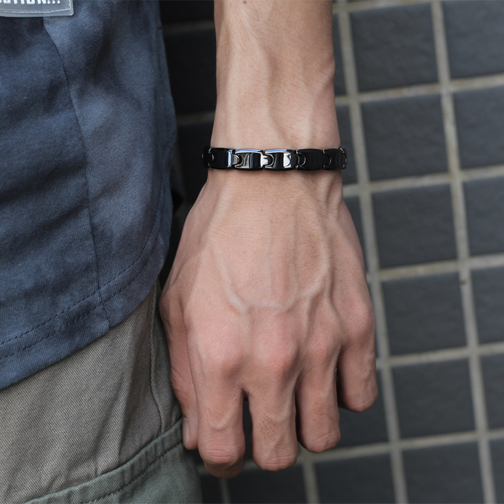 Aradoo Премиум Керамический Ге – обзор и цена Ceramic Link Bracelet