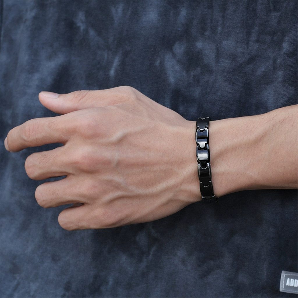Aradoo Премиум Керамический Ге – обзор и цена Ceramic Link Bracelet