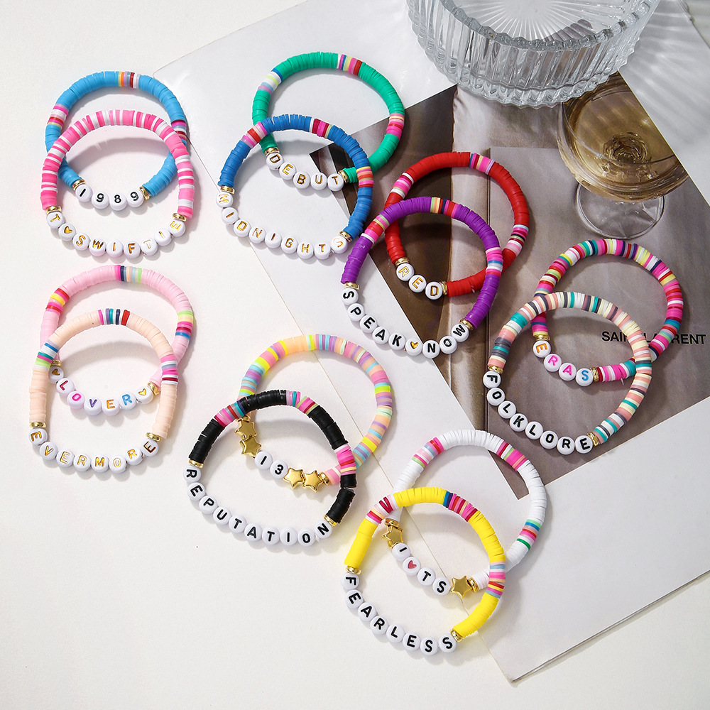 Набор браслетов дружбы в стиле – обзор и цена Ceramic Link Bracelet