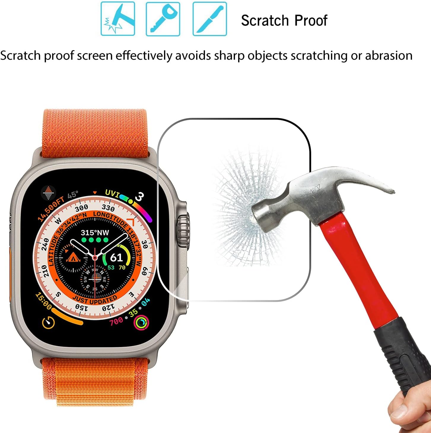 Закаленное стекло для Apple Wa – обзор и цена Watch Case Bumper
