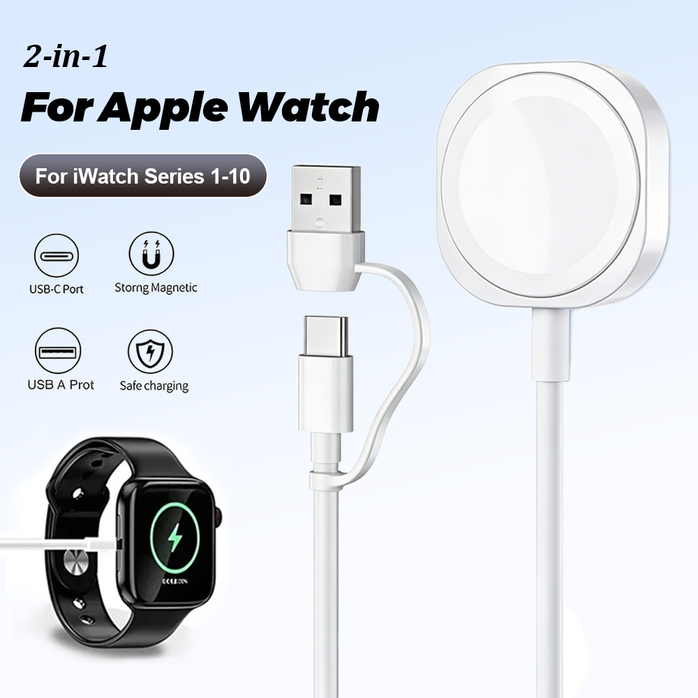 Магнитный беспроводной USB-каб – обзор и цена Wireless Charger Watch