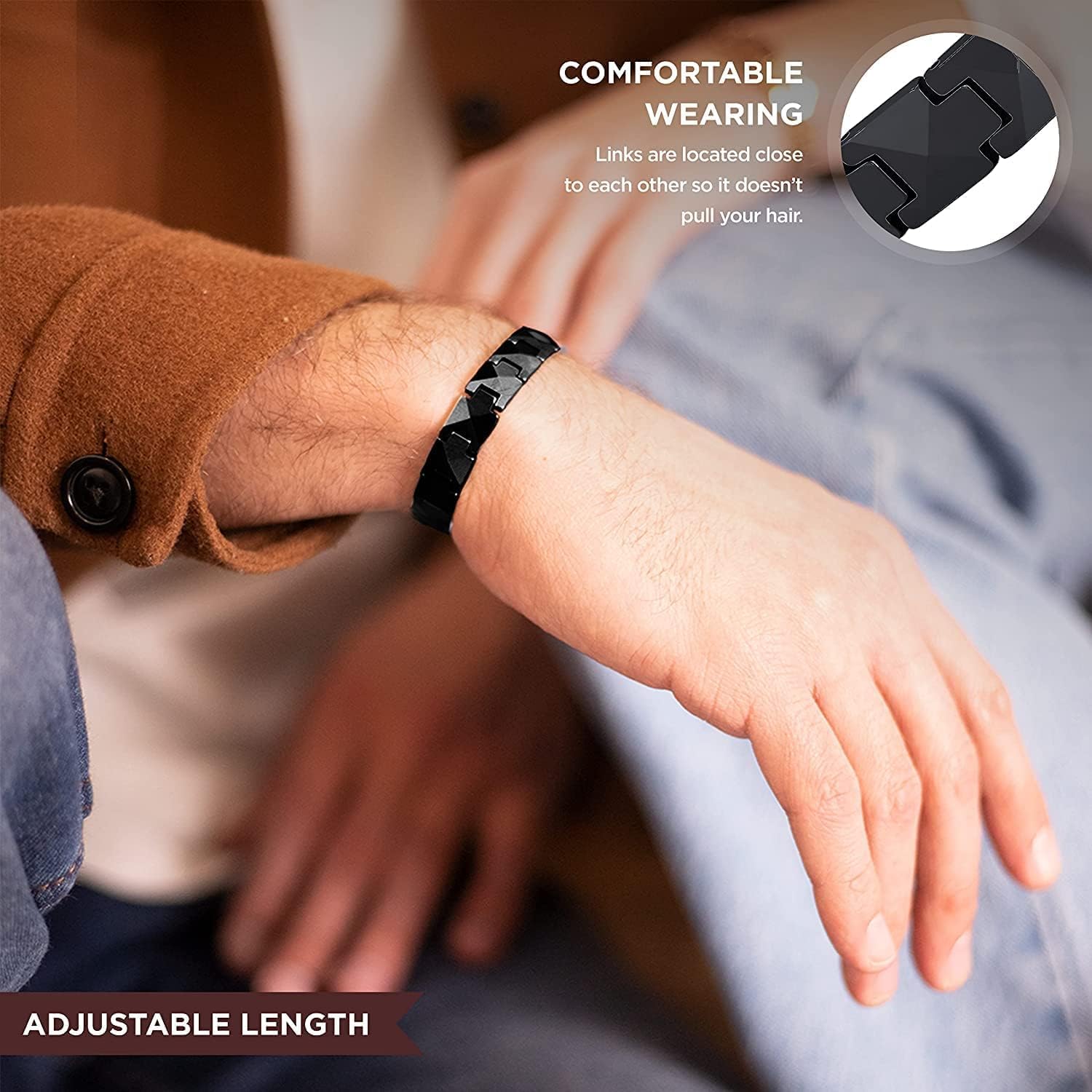 Керамический браслет ARADOO пр – обзор и цена Ceramic Link Bracelet