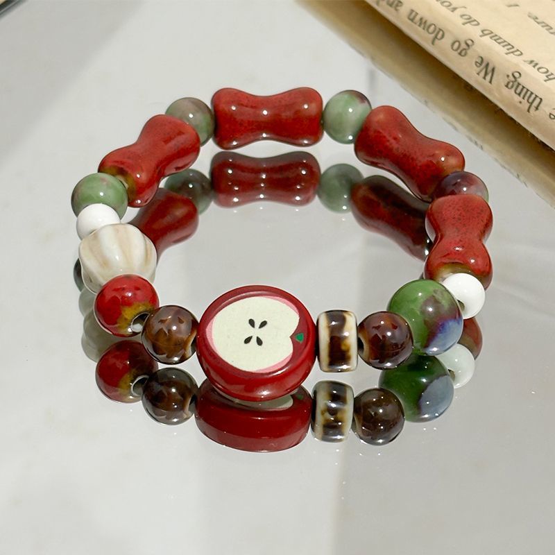 Ретро-браслет из керамических  – обзор и цена Ceramic Link Bracelet