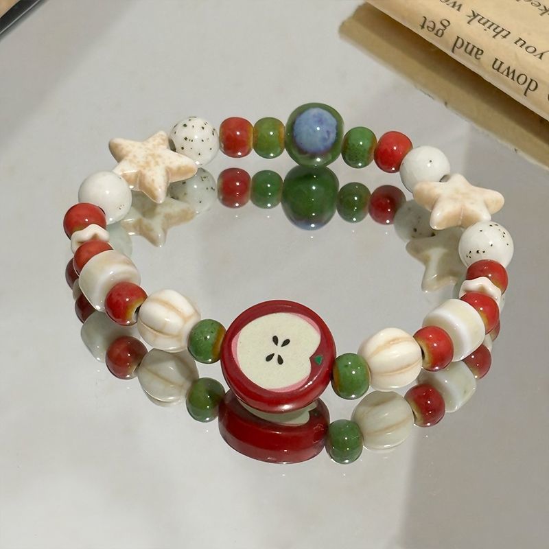 Ретро-браслет из керамических  – обзор и цена Ceramic Link Bracelet