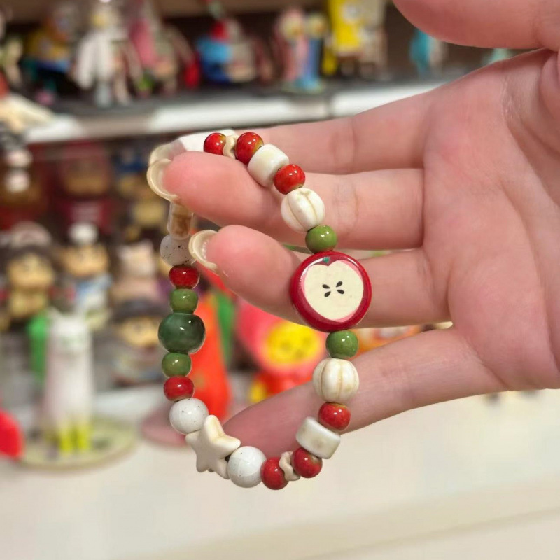Ретро-браслет из керамических  – обзор и цена Ceramic Link Bracelet