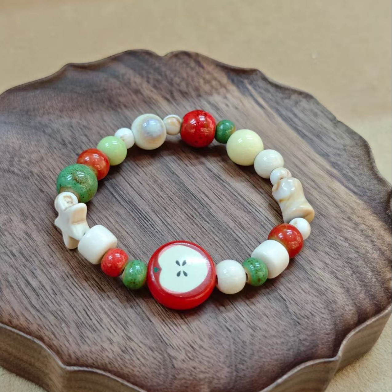 Ретро-браслет из керамических  – обзор и цена Ceramic Link Bracelet