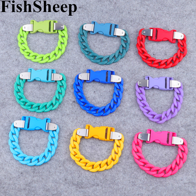 Модные Разноцветные акриловые  – обзор и цена Ceramic Link Bracelet