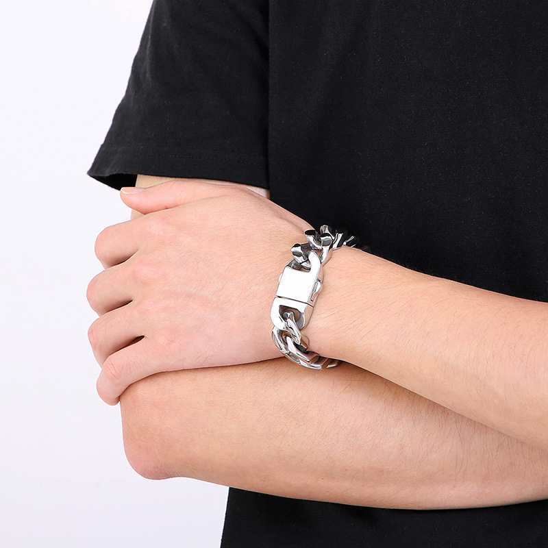 20 мм тяжелый панк ретро кубин – обзор и цена Ceramic Link Bracelet