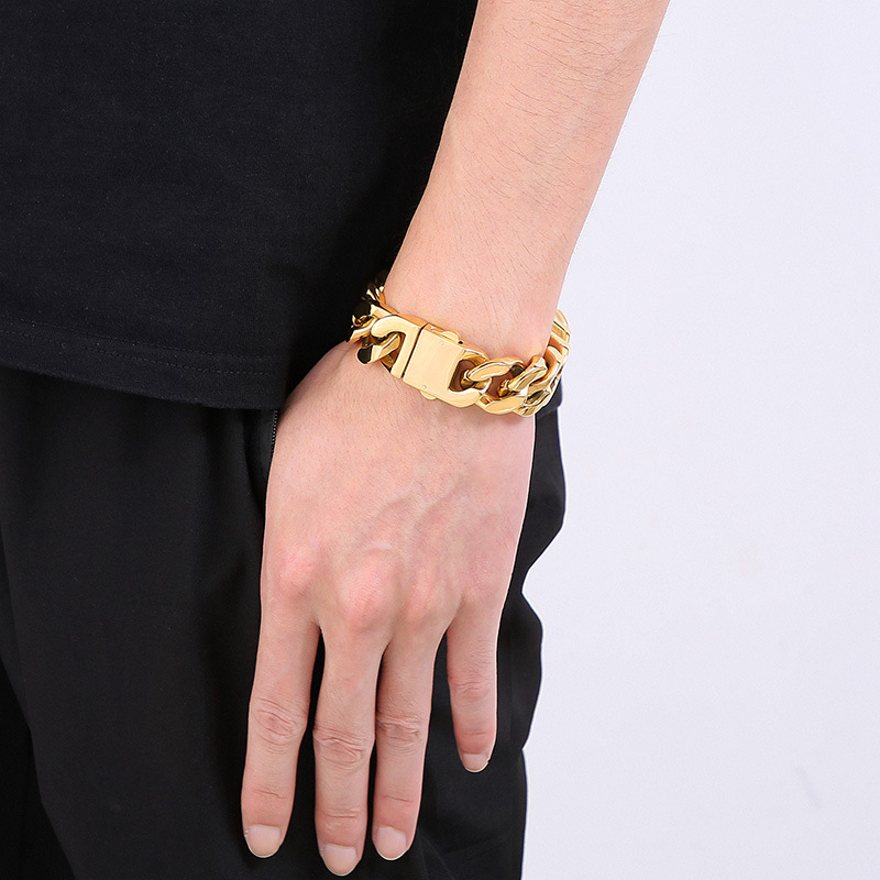 20 мм тяжелый панк ретро кубин – обзор и цена Ceramic Link Bracelet